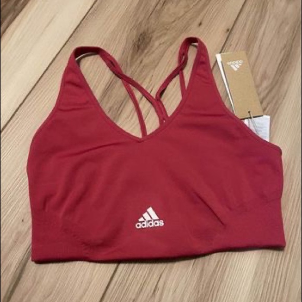 ADIDAS SPORTS BRA NWT SIZE SMALL